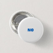 Allzweck "NEIN " Button (Vorne & Hinten)