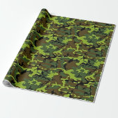 Allzweck-Tarnpapier grün/schwarz Geschenkpapier (Ungerollt)