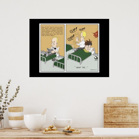 Alma 31:36 Poster (Küche)