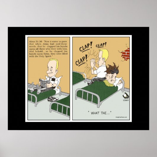 Alma 31:36 Poster (Vorne)