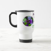 Alma Blooms Lila Bouquet Reisebecher (Links)