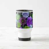Alma Blooms Lila Bouquet Reisebecher (Mittel)