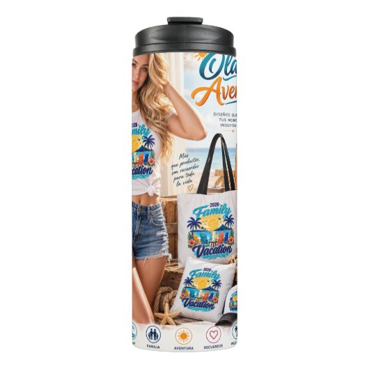 Alma de Verano Thermosbecher (Vorderseite)