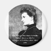 Alma Margaretha Maria Schindler Mahler Gropius Wer Magnet (Vorne)
