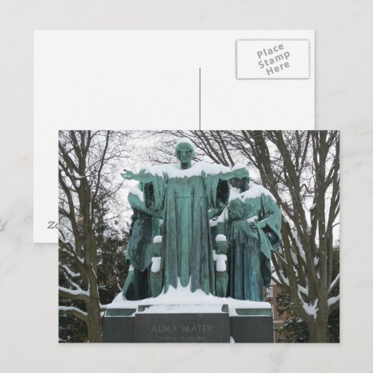 Alma Mater Postkarte (Vorne/Hinten)