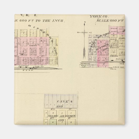Alma, Nebraska Magnet (Vorne)