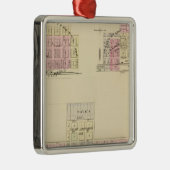 Alma, Nebraska Silbernes Ornament (Rechts)