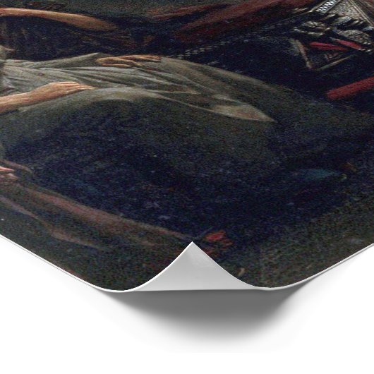 Alma-Tadema - A Juggler Poster (Ecke)