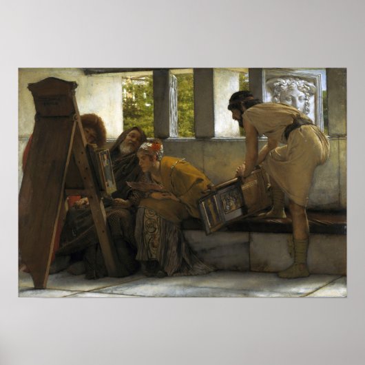 Alma-Tadema - A Roman Studio Poster (Vorne)