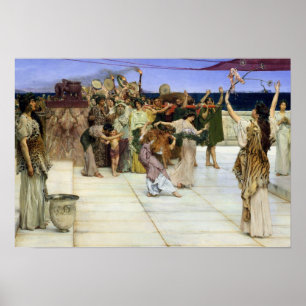 Alma-Tadema  A Widmung zum Bacchus Poster