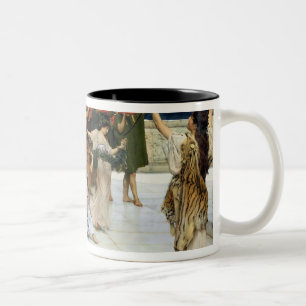 Alma-Tadema  A Widmung zum Bacchus Zweifarbige Tasse