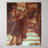 Alma-Tadema | Abfahrt, 1880 Poster (Vorne)