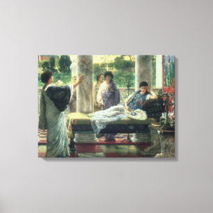Alma-Tadema   Catullus, das seine Gedichte liest Leinwanddruck