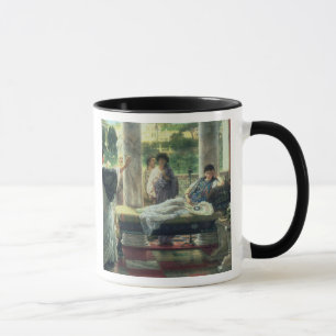 Alma-Tadema   Catullus, das seine Gedichte liest Tasse