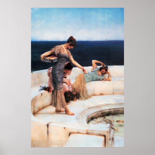 ALma-Tadema Classical Art Print Poster Home Decor (Vorne)