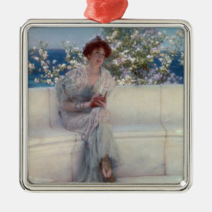 Alma-Tadema das Jahr ist am Frühling Ornament Aus Metall