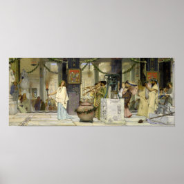 Alma-Tadema - Das Vintage Festival Poster