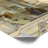 Alma-Tadema - Das Vintage Festival Poster (Ecke)