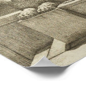 Alma-Tadema - Der Stille Ratgeber 1878 Poster (Ecke)