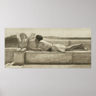 Alma-Tadema - Der Stille Ratgeber 1878 Poster