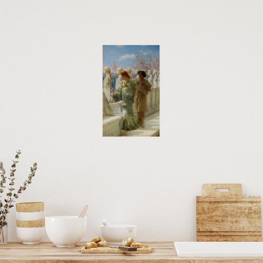 Alma-Tadema - Die Frau Poster (Küche)