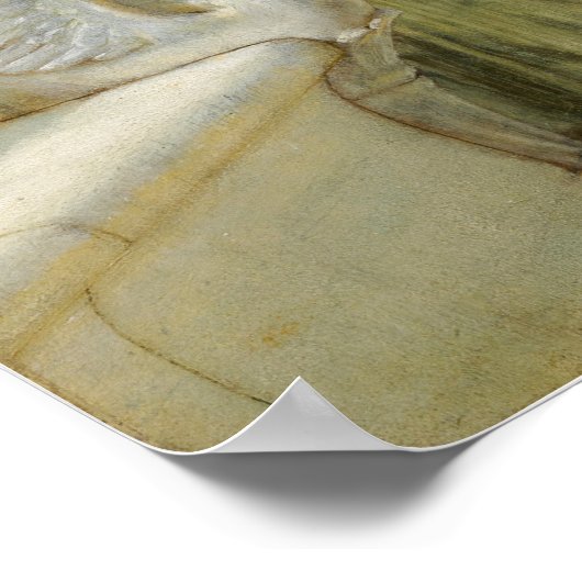 Alma-Tadema - Die Frau Poster (Ecke)