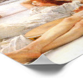 Alma-Tadema - Die Frauen von Amphissa, Details Poster (Ecke)