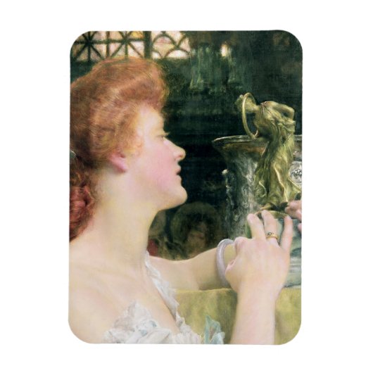Alma-Tadema | Die goldene Stunde, 1908 Magnet (Vertikal)