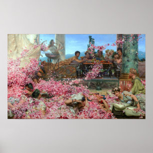 Alma-Tadema - Die Rose von Heliogabalus Poster