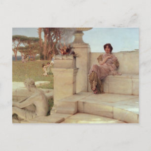 Alma-Tadema   Die Stimme des Frühlings, 1908 Postkarte