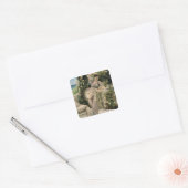 Alma-Tadema | 'Du Rose aller Rose, 1885 Quadratischer Aufkleber (Umschlag)