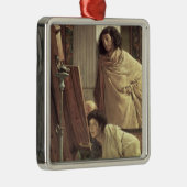 Alma-Tadema | ein Besuch zum Studio, 1873 Ornament Aus Metall (Rechts)
