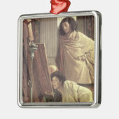 Alma-Tadema | ein Besuch zum Studio, 1873 Ornament Aus Metall (Links)