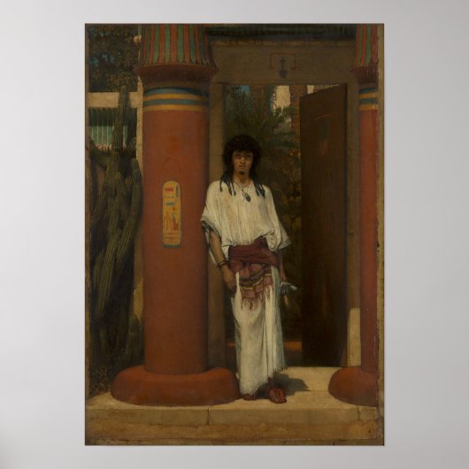 Alma-Tadema - ein Bürger von Memphis Poster (Vorne)