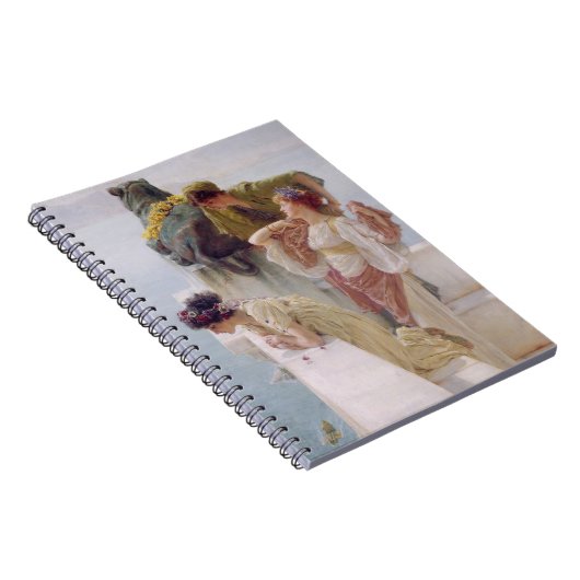 Alma-Tadema | ein Coign von günstigem, 1895 Notizblock (Rechte Seite)