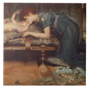 Alma-Tadema   ein irdisches Paradies, 1891 Fliese