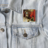 Alma-Tadema | ein Oleander, 1882 Button (Beispiel)