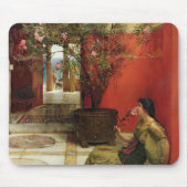Alma-Tadema | ein Oleander, 1882 Mousepad (Vorne)