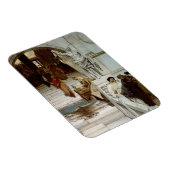 Alma-Tadema | Ein Publikum bei Agrippa's, 1875 Magnet (Rechte Seite)