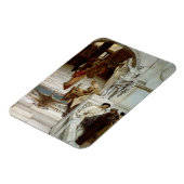 Alma-Tadema | Ein Publikum bei Agrippa's, 1875 Magnet (Linke Seite)