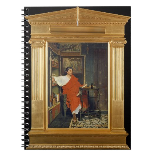 Alma-Tadema | ein römischer Notizblock (Vorderseite)