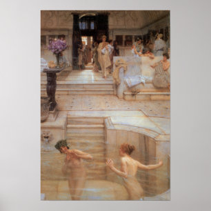 Alma-Tadema - Eine bevorzugte Anwendung Poster