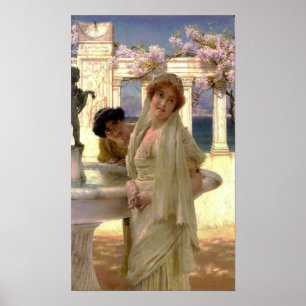 Alma-Tadema - Eine Meinungsverschiedenheit Poster