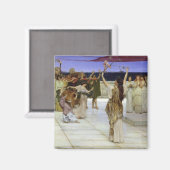 Alma-Tadema | Eine Verpflichtung zu Bacchus Magnet (Vorderseite/Rückseite)