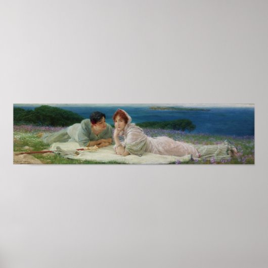 Alma-Tadema - eine Welt ihrer eigenen Poster (Vorne)