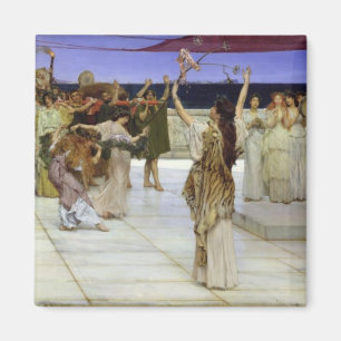 Alma-Tadema   eine Widmung zum Bacchus Magnet