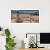 Alma-Tadema | Erwartungen, 1885 Poster (Heimbüro)