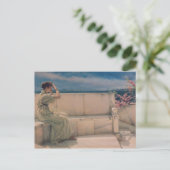 Alma-Tadema | Erwartungen, 1885 Postkarte (Stehend Vorderseite)