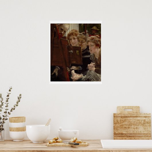 Alma-Tadema | Familiengruppe, 1896 Poster (Küche)