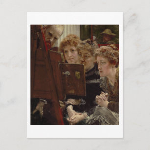 Alma-Tadema Familiengruppe, 1896 Postkarte